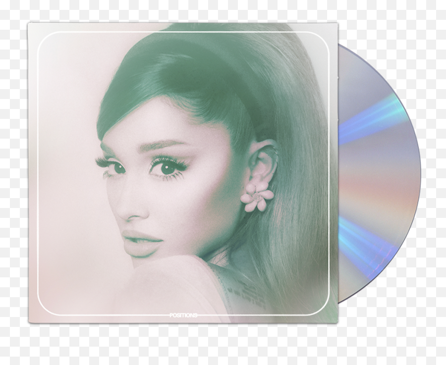 Positions Limited Edition Cd 1 - Positions Ariana Grande Album Cover Emoji,Ariana Grande Logo