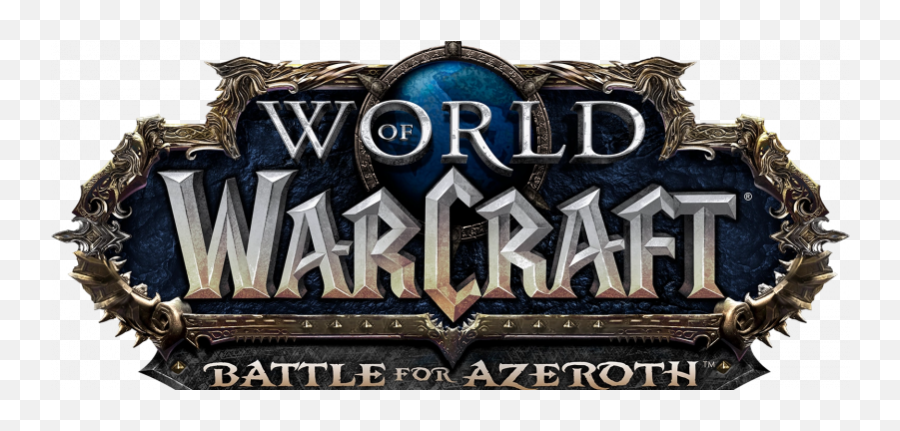 Azeroth Logo Transparent Png Image - World Of Warcraft Battle For Azeroth Logo Png Emoji,World Of Warcraft Logo