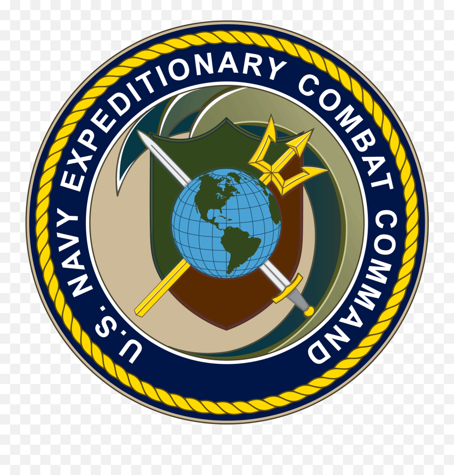 Military Emblems Clipart Free - Navy Expeditionary Combat Command Emoji,Military Logos