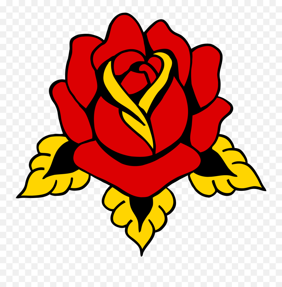 Bloom And Rose Logo - Hybrid Tea Rose Clipart Full Size Floral Emoji,Rose Logo