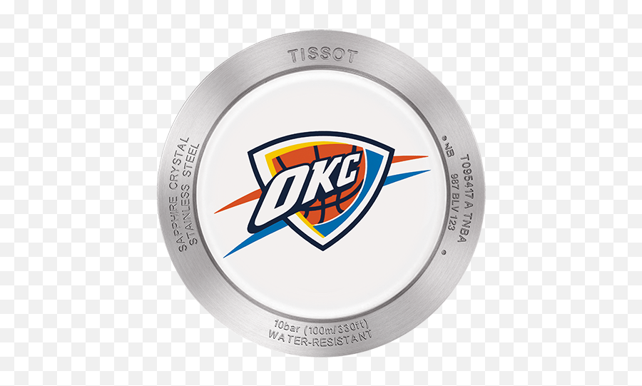 Nba Oklahoma City Thunder Quickster Chrono Emoji,Okc Thunder Logo Png