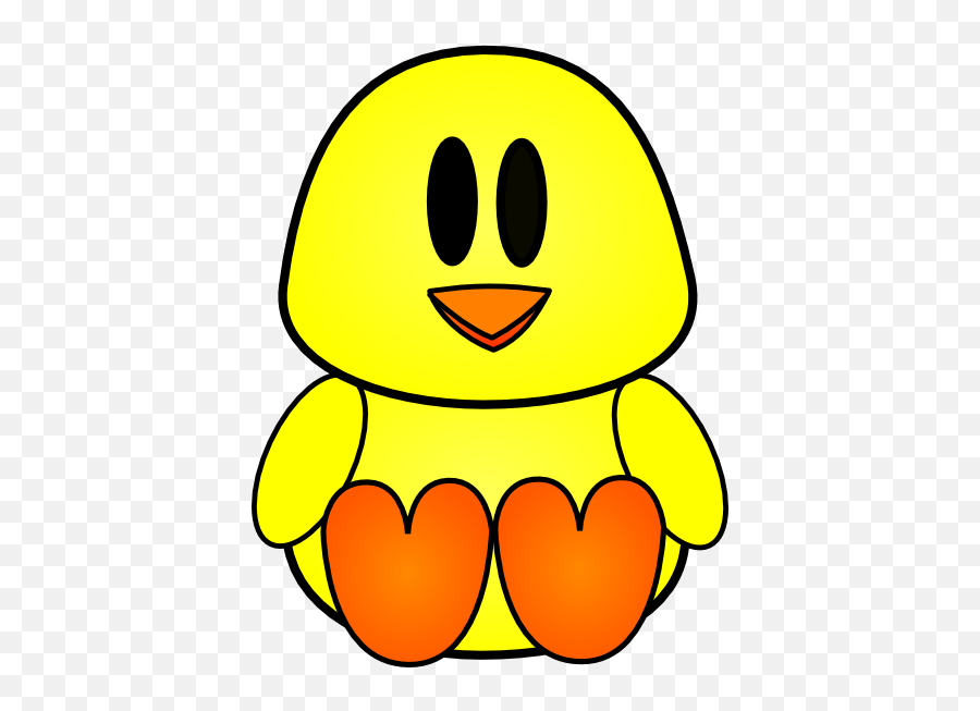 Baby Chick Clipart - Clip Art Bay Happy Emoji,Rooster Clipart