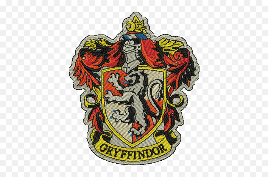 Gryffindor Harry Potter Embroidery Designs Instant Download Emoji,Embroidery Clipart