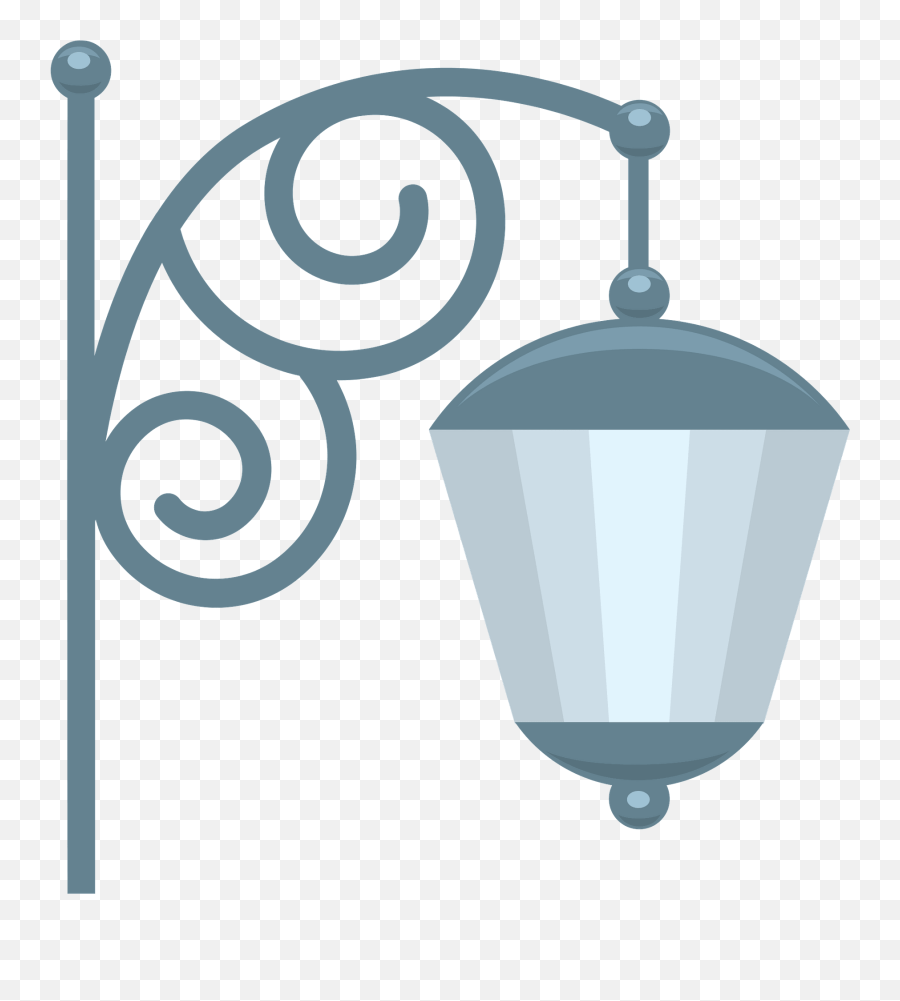 Street Lamp Clipart - Decorative Emoji,Street Clipart
