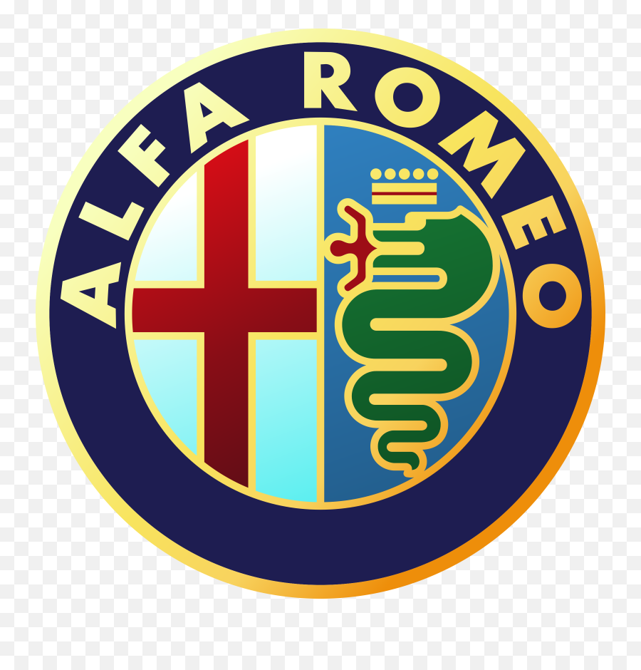 Gallery Of Italian Car Logos - Logo Alfa Romeo Png Emoji,Car Logos