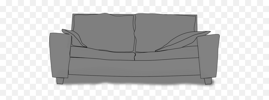 Couch Gray Relax Interior Transparent Png Images U2013 Free Png Emoji,Relax Clipart