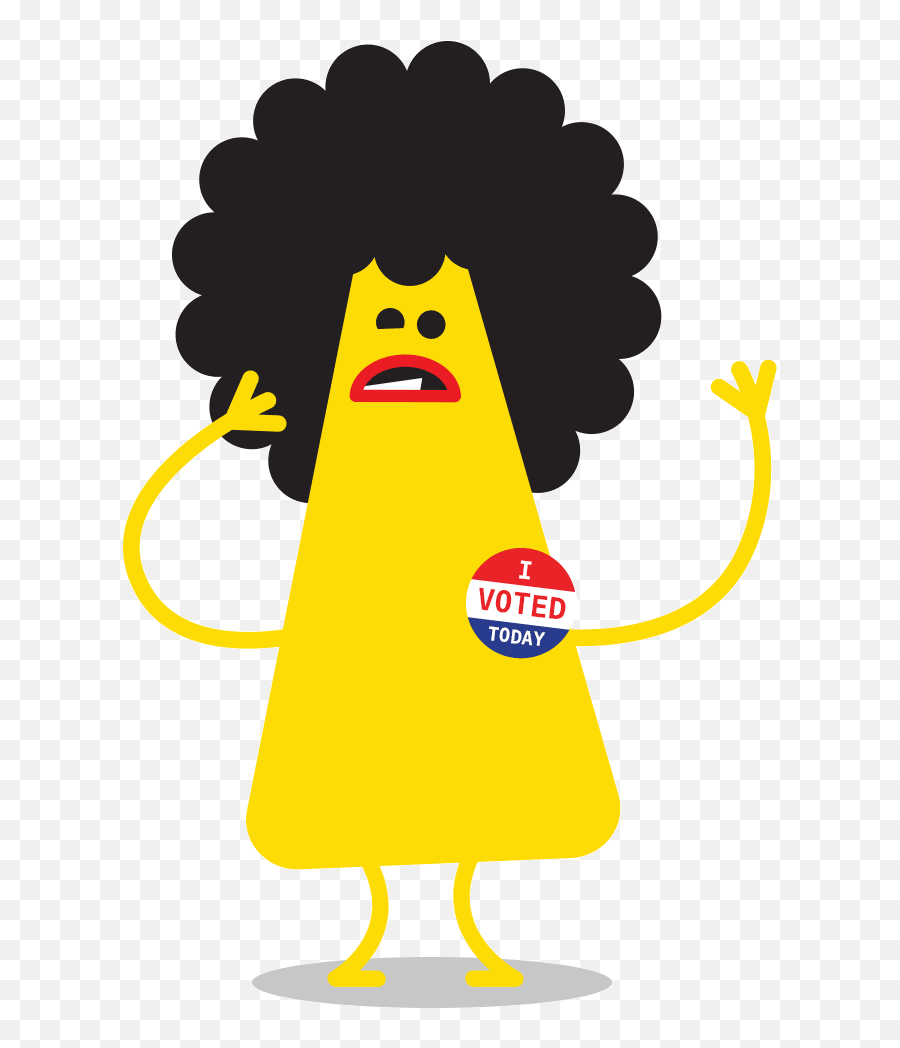 Election Clipart Cartoon Election - Hair Design Emoji,Election Day Clipart