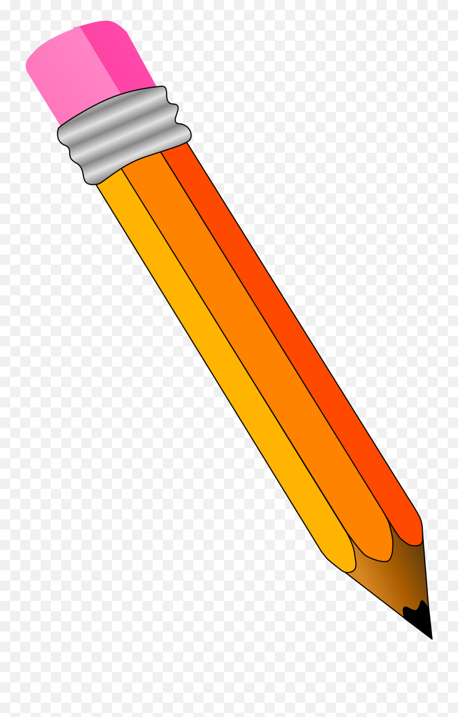Pencil Clip Art Clipartandscrap - Transparent Background Pencil Clipart Emoji,Pencil Clipart