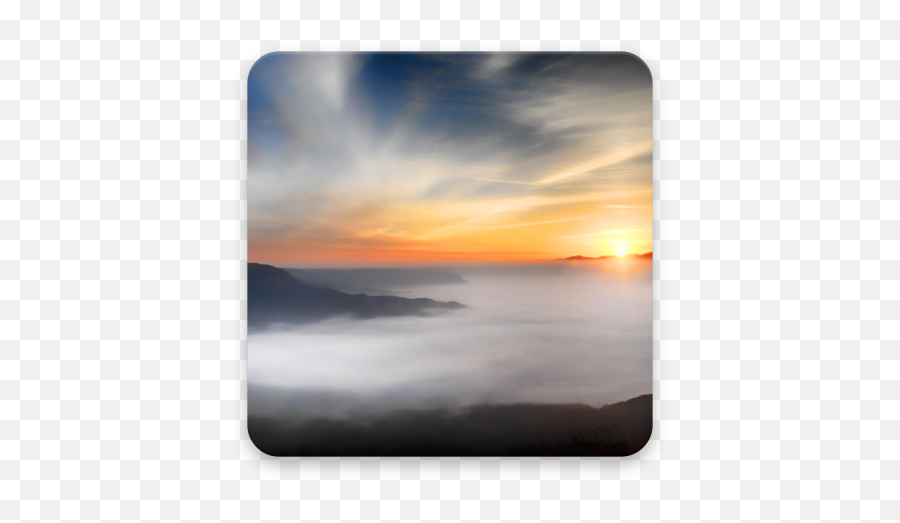 Mist Aesthetic Wallpapers - Natural Landscape Emoji,App Store Logo Aesthetic
