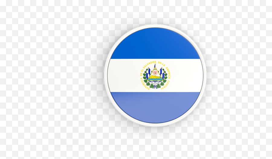 El Salvador Flag Circle Transparent Png - El Salvador Emoji,El Salvador Flag Png