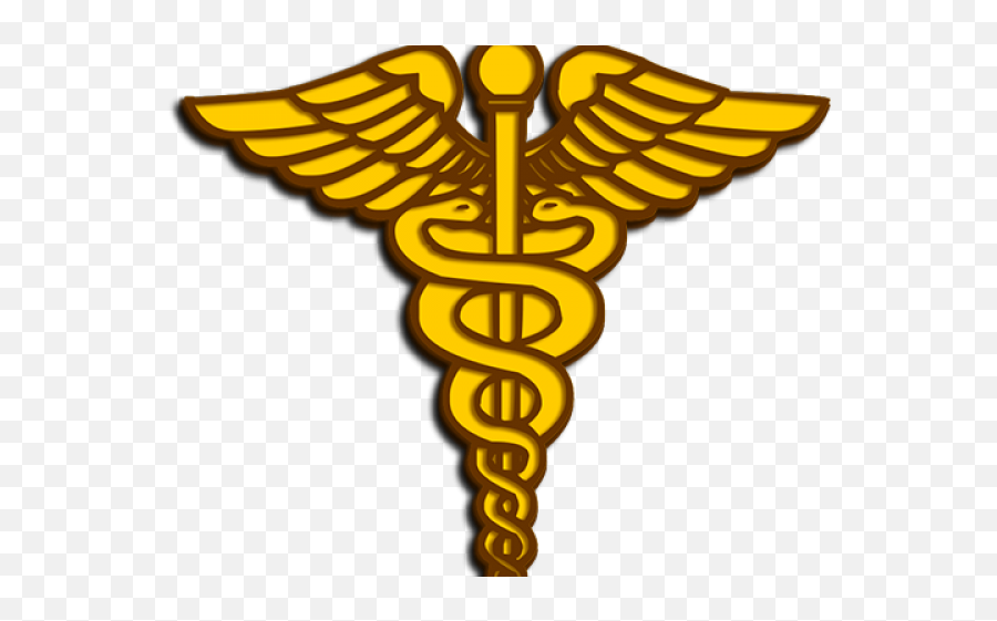 Doctor Symbol Clipart Military Medical - Dental Caduceus Emoji,Medical Symbol Clipart