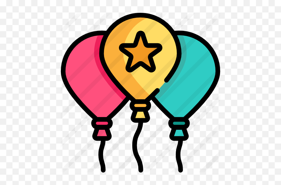 Balloon - Free Birthday And Party Icons Emoji,Feliz Cumpleaños Clipart