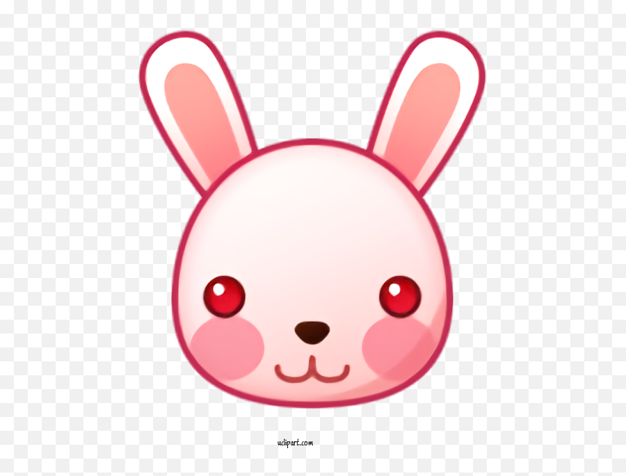 Holidays Pink Cartoon Nose For Easter - Easter Clipart Emoji,Nose Transparent Background