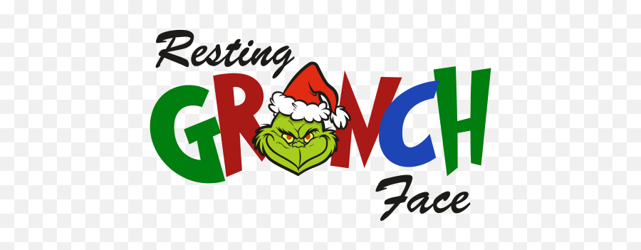 Resting Grinch Face Svg Resting Grinch Face Vector File Resting Grinch Face Svg Cut Files Png Svg Cdr Ai Pdf Eps Dxf Format Emoji,Grinch Clipart Free