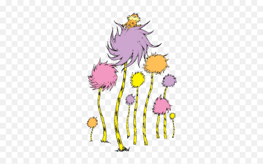 Seuss Png And Vectors For Free Download - Lorax Truffula Trees Png Emoji,Dr Seuss Clipart