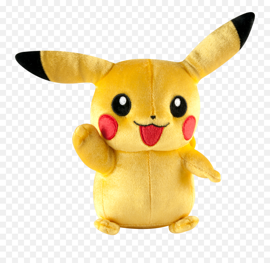 Pokemon Pikachu Plush In Bag - Pikachu Plush Emoji,Pikachu Transparent