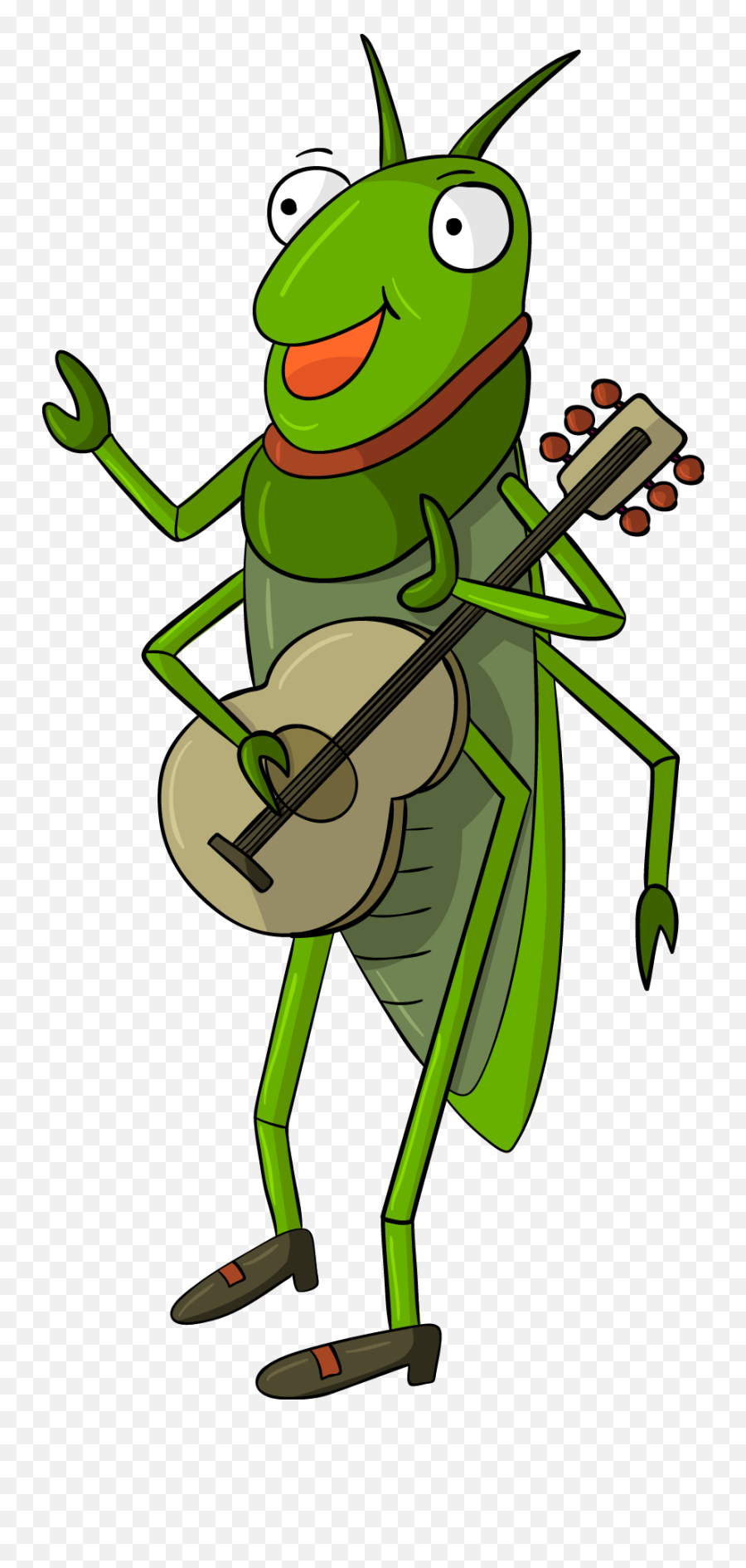 Insect Cricket Grasshopper Clip Art - Grasshopper Cartoon Emoji,Grasshopper Clipart