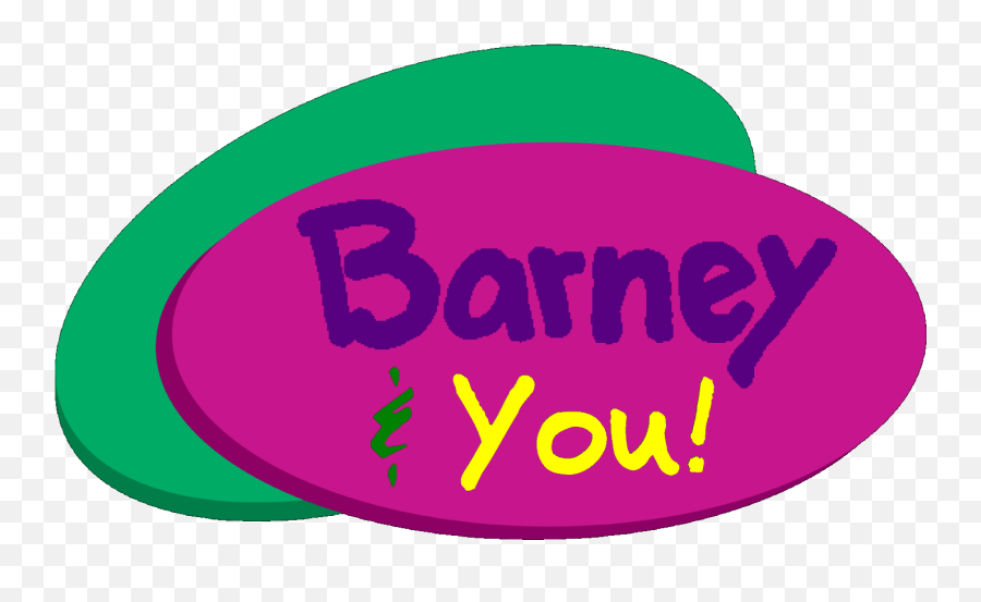 Barney U0026 You Logo Barney U0026 Friends Barney Achievement - Barney Emoji,Playhouse Disney Logo