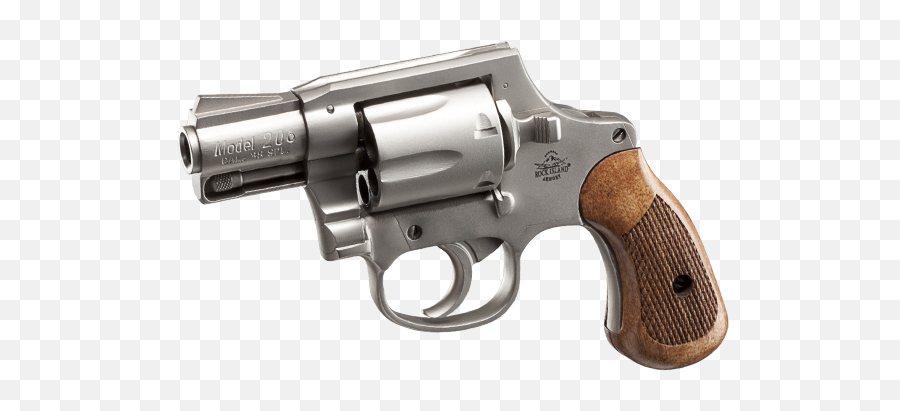 Revolvers Revolver M206 Spurless Matte Nickel - 38 Special Rock Island M206 Emoji,Revolver Transparent