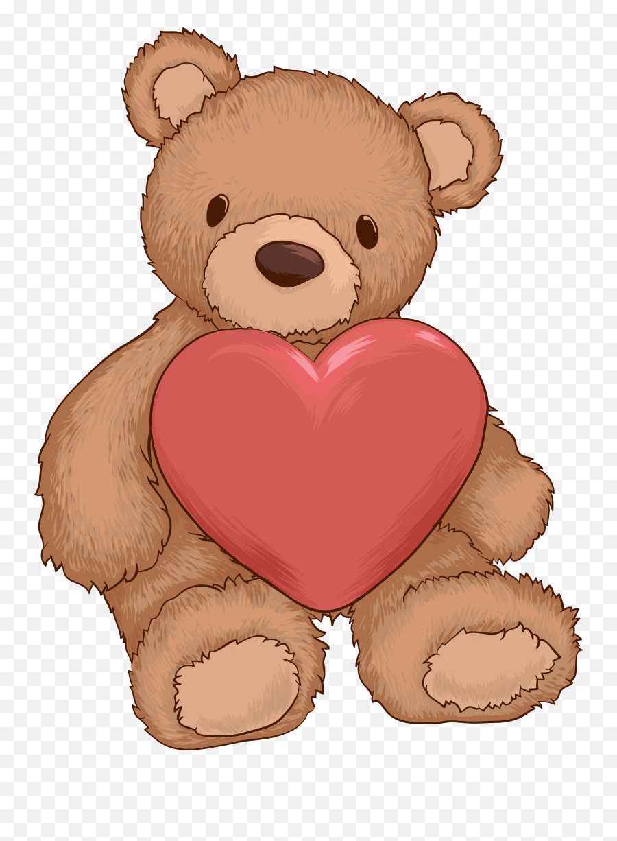 Pink Teddy Bear Clipart Free Images 4 - Teddy Bear Heart Clipart Emoji,Teddy Bear Clipart