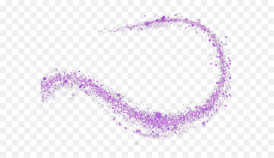 Purple Star Curve Effect Element Free - Sparkle Purple Glitter Png Emoji,Purple Circle Png