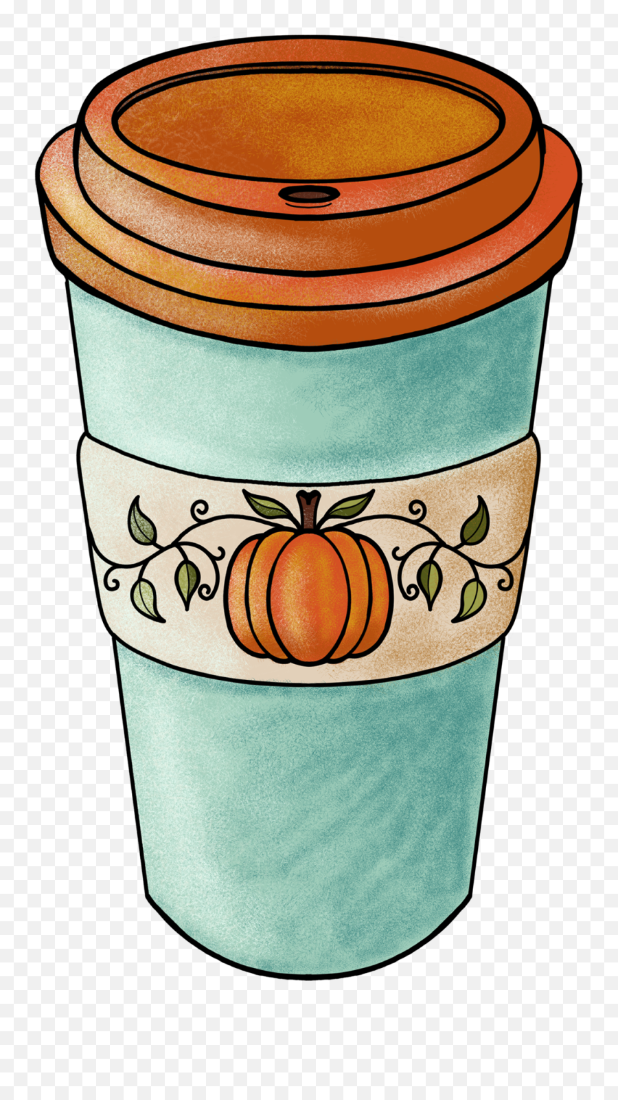 Fall Pumpkin Spice Clipart Transparent - Pumpkin Spice Latte Clipart Emoji,Spice Clipart