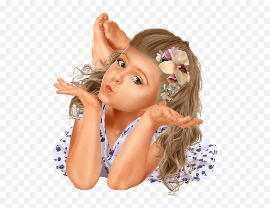Lovely Girl Imgbb - Tubes Enfants Au Printemps Emoji,Pageant Clipart