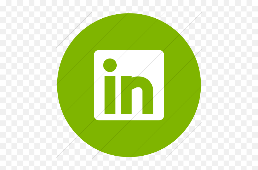 Iconsetc Flat Circle White - Dot Emoji,Linkedin Logo Circle