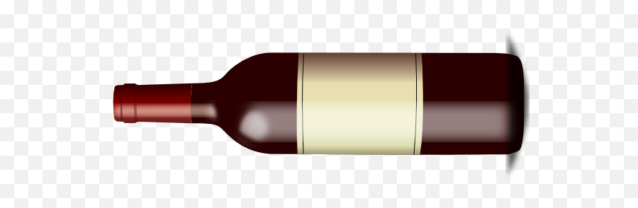 Wine Bottle Clipart - Clipartandscrap Horizontal Emoji,Wine Clipart