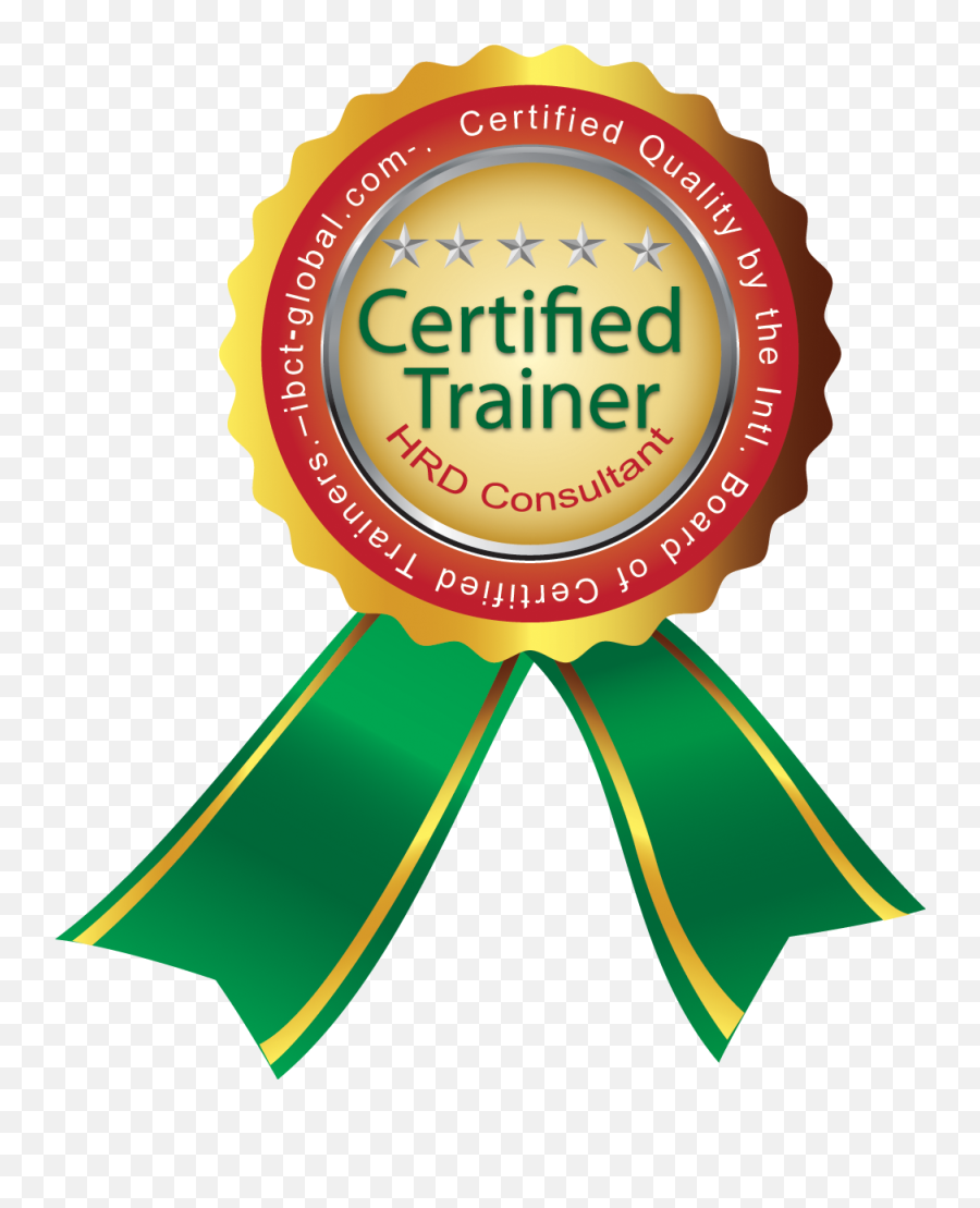 Certification Of Corporate Trainers International Board Of - Certified Trainer Logo Emoji,Certificate Seal Png