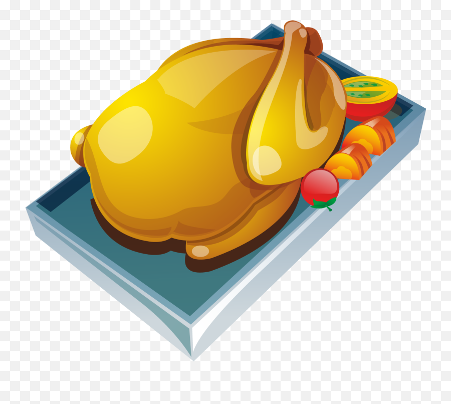 Roast Chicken Barbecue Recipe Food Cooking - Pollo A La Emoji,Bbq Food Clipart