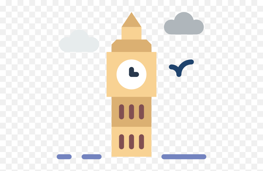Big Ben - Free Monuments Icons Emoji,Big Ben Png