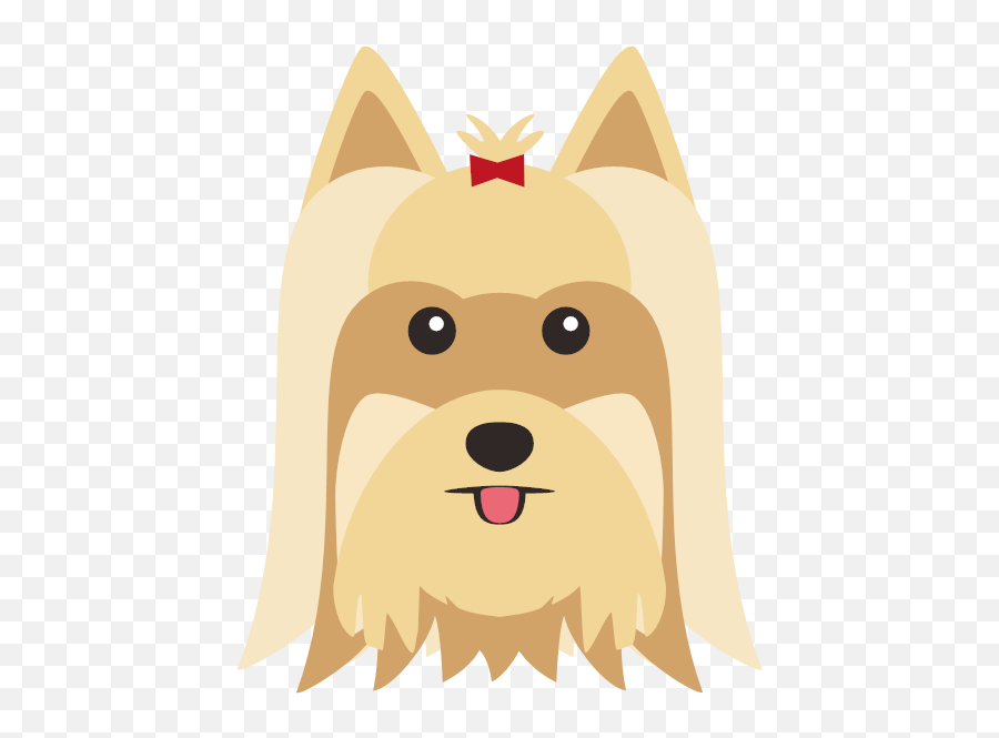Personalized Yorkshire Terrier Coasters Yappycom Emoji,Yorkie Clipart
