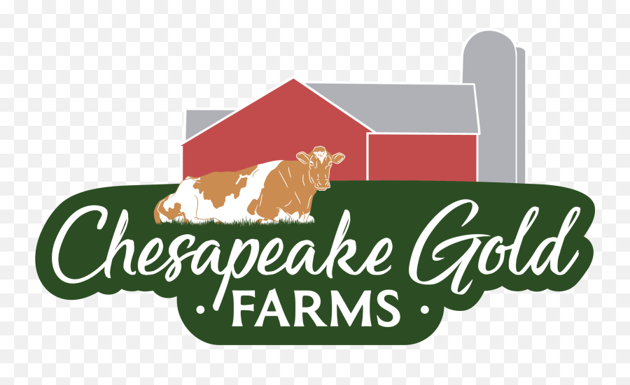 Chesapeake Gold Farms Handcrafted Cheese Butter U0026 Yogurt Emoji,Green And Red Logo