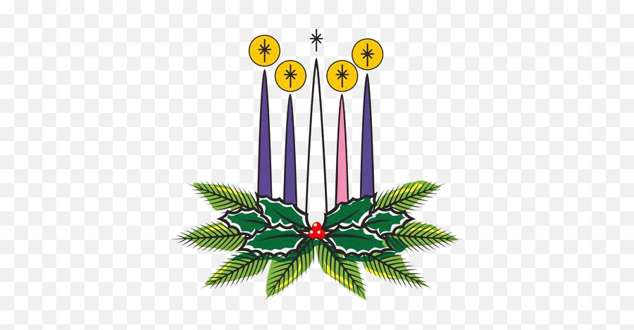 Advent Services - Christmas Eve Candles Clipart Emoji,Advent Clipart