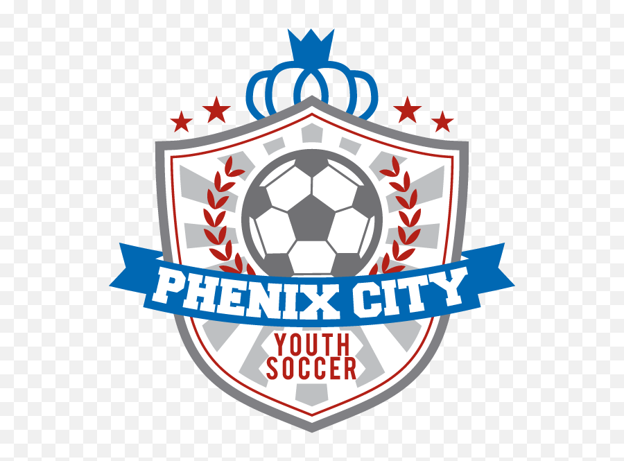 Soccer Crest Png - Phenix City Youth Soccer Logos De For Soccer Emoji,Soccer Logos