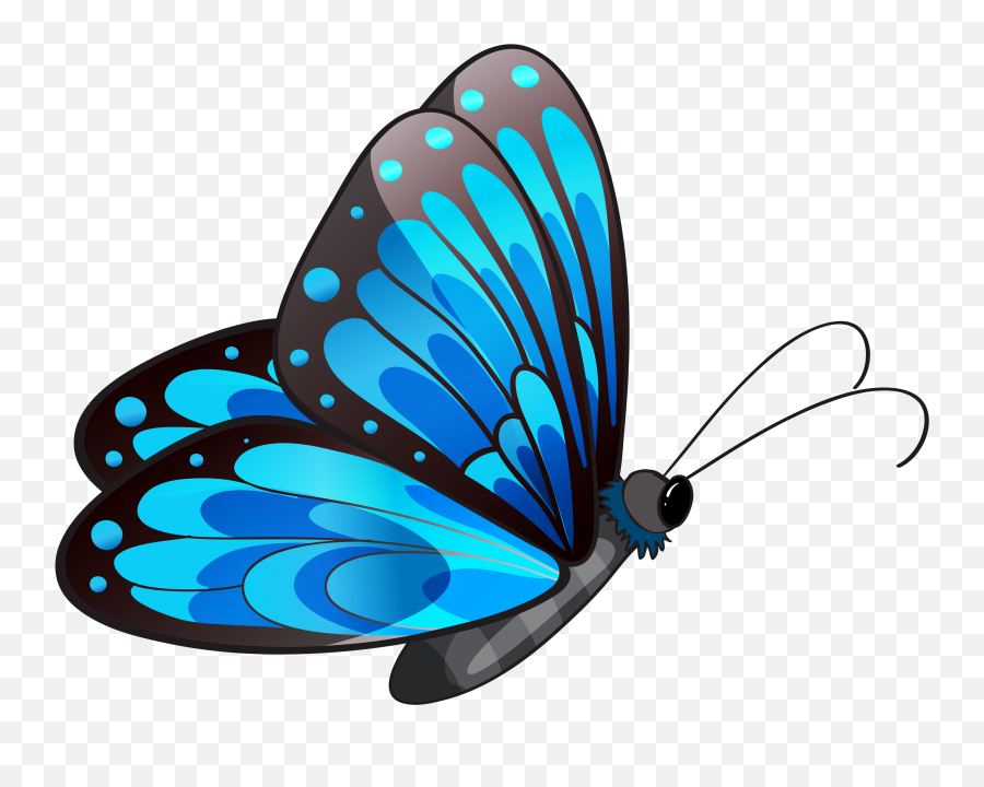 Free Butterfly Png Transparent - Butterfly Clipart Emoji,Butterfly Png