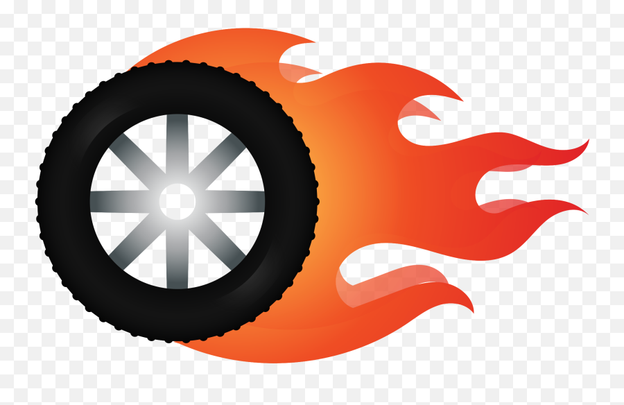 Free Burn Out Tire 1188827 Png With - Vector Graphics Emoji,Tire Png