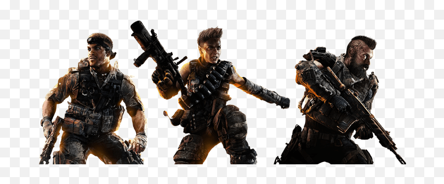 The - Black Ops 4 Characters Transparent Emoji,Call Of Duty Mobile Logo