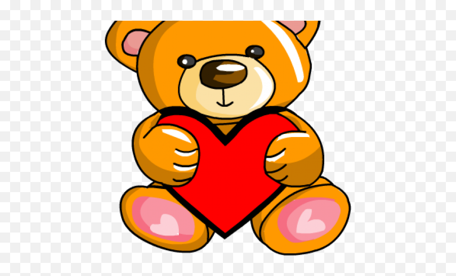 Download Teddy Bear Clipart Cute - Happy Emoji,Teddy Bear Clipart