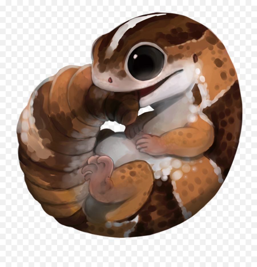 Fat Tailed Gecko Art Transparent Cartoon - Jingfm Fat Tailed Gecko Png Emoji,Gecko Clipart