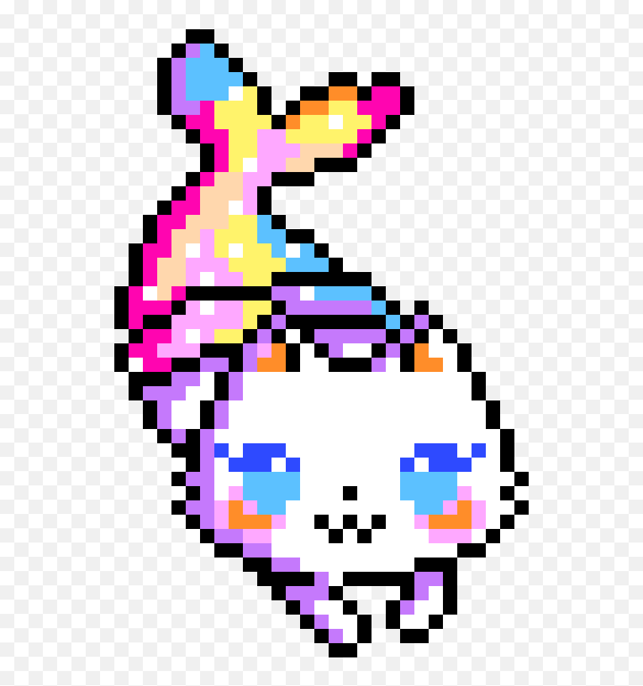 Cat Tail Pixel Art - Pixel Art Emoji,Cat Tail Clipart