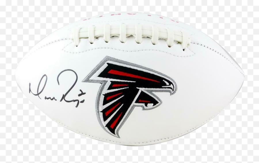 Matt Ryan Atlanta Falcons Signed Logo Football Fan Coa Emoji,Atlanta Falcons Logo Png