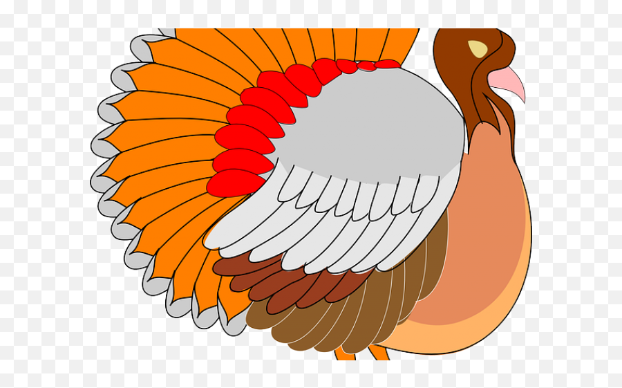 Turkey Bird Clipart Cornucopia - Turkey Clipart Png Clip Art Emoji,Cornucopia Clipart
