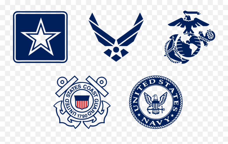 General 3 Latter Blum - Navy Emoji,Military Logos