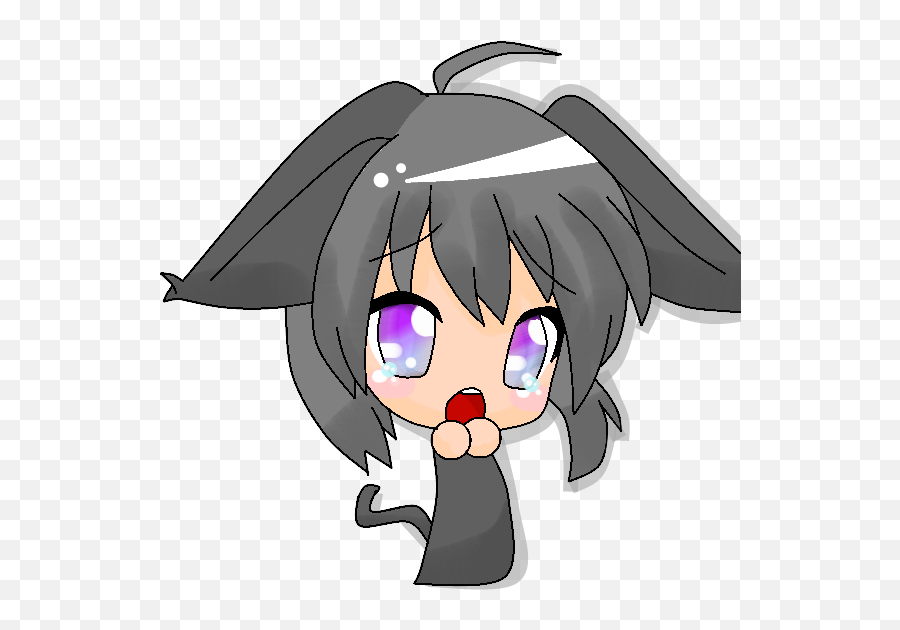 Chibi Crying Drawing Anime Emoji,Anime Tears Png