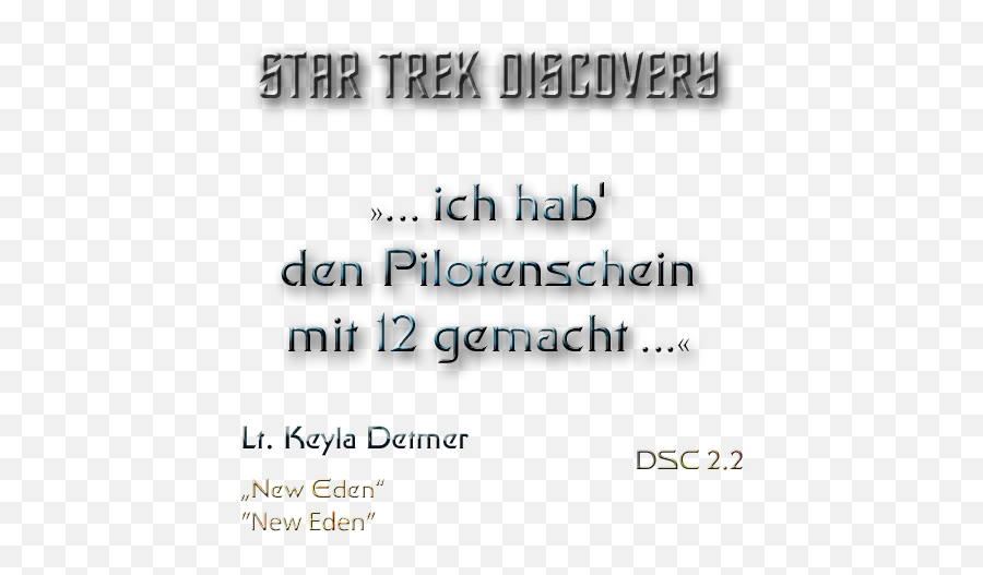 Discovery Zitate - Sammlung U2013 Weblog By Axel Culmsee Emoji,Star Trek Discovery Logo