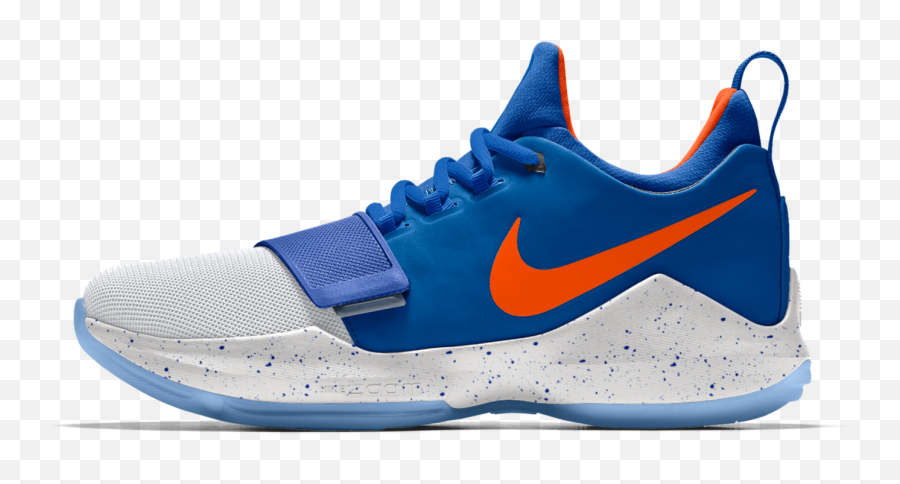 New Okc Thunder - Themed Nike Pg1 Colorways Have Hit Nikeid Emoji,New Okc Thunder Logo