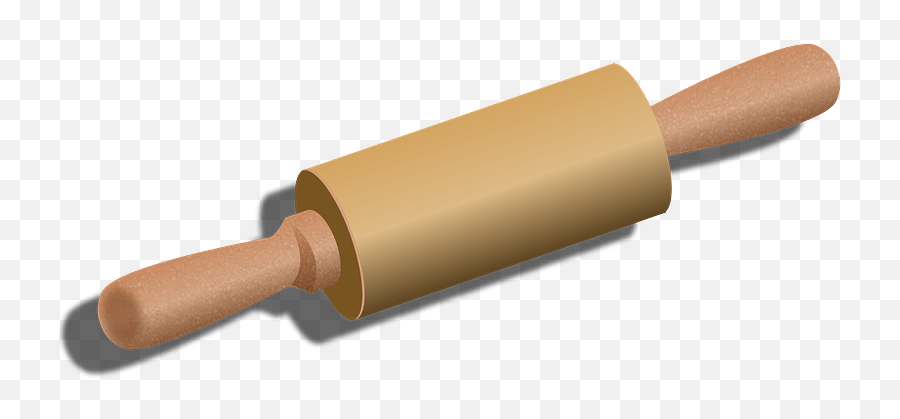 Wooden Rolling Pin Clipart Free Download Transparent Png - Clipart Picture Of Rolling Pin Emoji,Pin Png