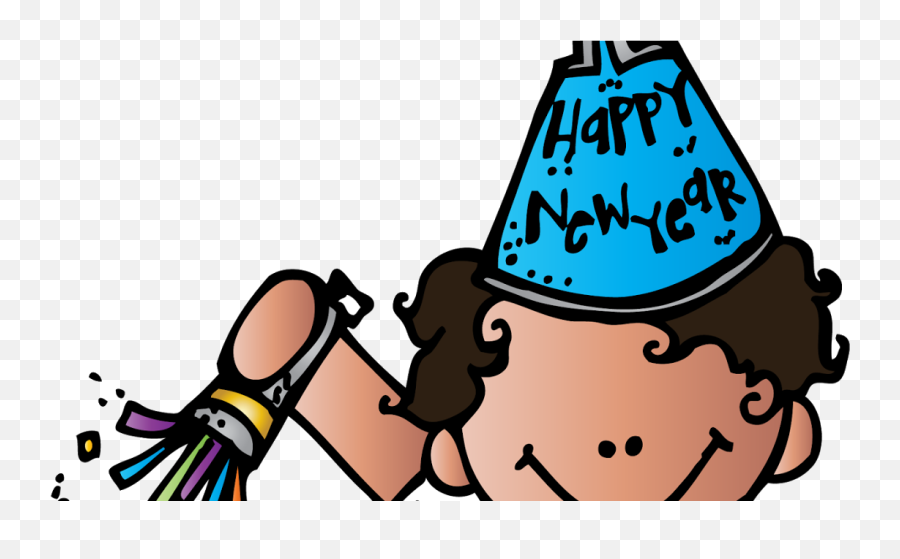Magician Clipart New Years Eve - Melonheadz Happy New Year Clip Art Emoji,New Years Eve Clipart